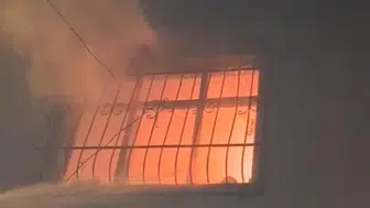 Siirt'te aile içi tartışma yangınla bitti