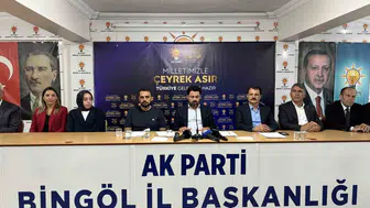 AK Parti Bingöl İl Başkanı Seven partisinin 25 yıllık iktidar yolculuğunu değerlendirdi