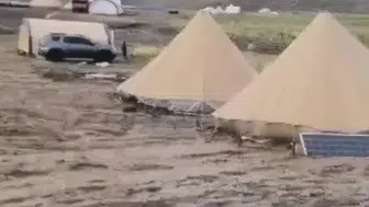 Tunceli Elmalı Yaylası'nda şiddetli yağış üreticileri zor durumda bıraktı