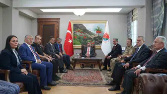 Millî Eğitim Bakanı Yusuf Tekin Şırnak’ta temaslarda bulundu
