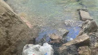 Çermik Sinek Çayı bölgesindeki çevre kirliliği doğaseverleri isyan ettirdi