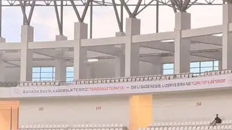 Amedspor ve Erzurumspor maçında dikkat çeken kardeşlik mesajı
