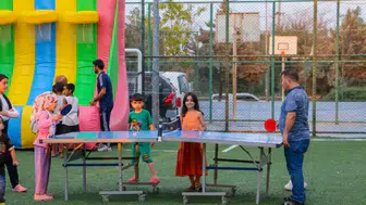 Yenişehir'de çocukların günü: Mehmed Uzun Parkı'nda spor ve sinema şöleni