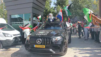 Filistin İçin Yola Çıkan Aktivistler Şanlıurfa Halkıyla Buluştu