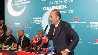 MHP'nin Diyarbakır kongresinde Osmanağaoğlu'ndan Terörsüz Türkiye vurgusu