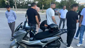 Elazığ'da motosiklet ile otomobil çarpıştı, 1 yaralı