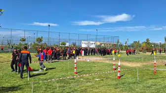 ELBAK Van'daki büyük arama kurtarma kampında yerini aldı