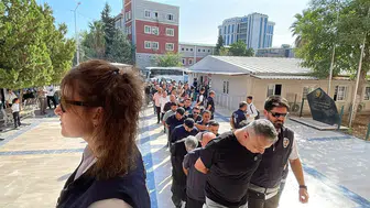 Şanlıurfa merkezli yasa dışı bahis operasyonunda 46 kişi adliyeye sevk edildi