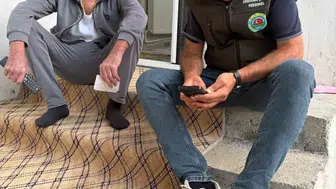 Malazgirt Ziraat Odası yaşlı çiftçinin başvurusunu evinde tamamladı