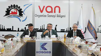 Van OSB Başkanı Aslan girişimcileri KOSGEB desteklerinden faydalanmaya çağırdı