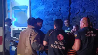 Cizre yolunda direksiyon hakimiyetini kaybeden sürücü şarampole uçtu