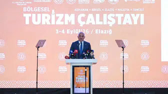Bakan Ersoy Elazığ'da turizmi tüm yıla yayma hedefini açıkladı