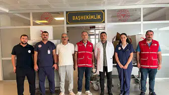 Artuklu Kızılay'dan Mardin'deki çocuk hastalara anlamlı giyim desteği