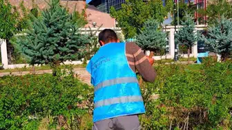 Patnos'ta denetimli serbestlik yükümlüleri camileri temizleyerek topluma hizmet veriyor