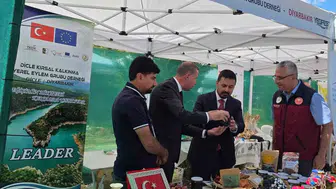 Dicle ilçesinin yöresel lezzetleri Ankara'daki YEGFEST 2026 fuarında tanıtıldı