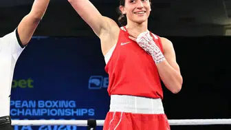 Elazığlı boksör Gizem Özer Avrupa Şampiyonası'nda çeyrek finalde