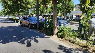 Batman Turgut Özal Caddesi üzerinde meydana gelen trafik kazasında bir kişi yaralandı