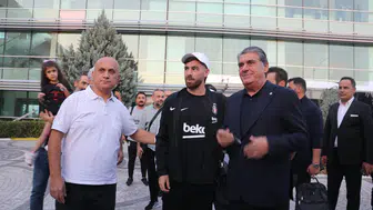 Beşiktaş Amedspor maçı için Diyarbakır'a iniş yaptı