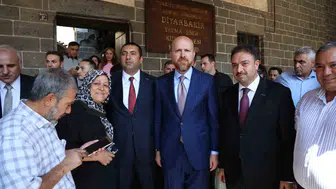 Bilal Erdoğan Diyarbakır ziyaretinde terörsüz Türkiye vurgusu yaptı