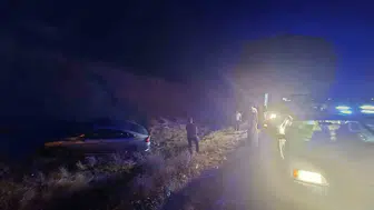 Bingöl Diyarbakır yolunda kaza sonucu iki kişi yaralandı