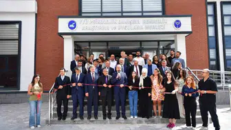 Van YYÜ PDR Merkezinin binası törenle açıldı