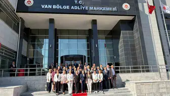HSK Üyesi Sait Özdemir Van Adliyesinde Temaslarda Bulundu