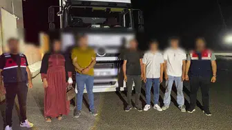 Şanlıurfa'da jandarma ekipleri 143 düzensiz göçmeni yakaladı