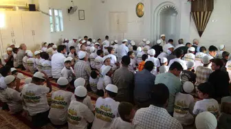 Gercüşte çocuklar namaz eğitimi finalinde bir araya geldi