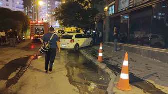 Batman GAP Mahallesindeki bir kafede gece saatlerinde yangın paniği yaşandı