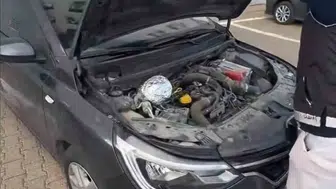 Bingöl'de otomobilin motoruna gizlenmiş uyuşturucu bulundu