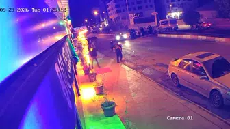 Ağrı'da otomobil ve motosikletlerin karıştığı kazada iki kişi yaralandı