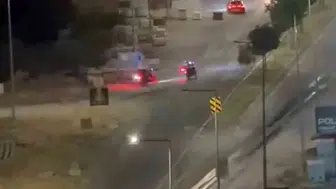 Siverek sokaklarında nefes kesen polis kovalamacası kamerada