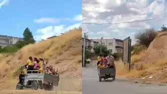 Siirt Baykan'da öğrencilerin tehlikeli okul yolculuğu