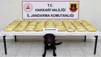 Hakkari yol kontrolünde yüklü miktarda uyuşturucu yakalandı