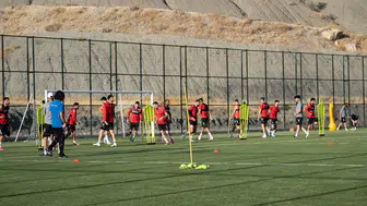 Mardin 1969 Spor Kayserispor maçı hazırlıklarına hız kesmeden devam ediyor