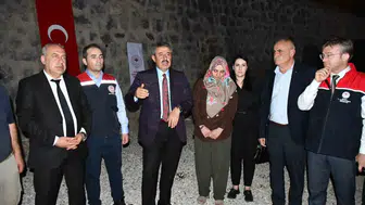 Cizre'de kadın çiftçiye 100 adet küçükbaş hayvan desteği verildi