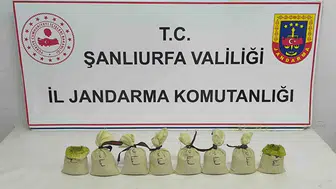 Suruç ilçesinde jandarma ekipleri uyuşturucu operasyonu düzenledi