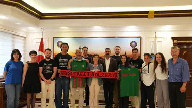 Diyarbakır’da Spor ve Barış İçin Uluslararası İş Birliği