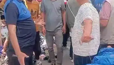 Ceylanpınar pazarında zabıta ve esnaf arasında sert tartışma