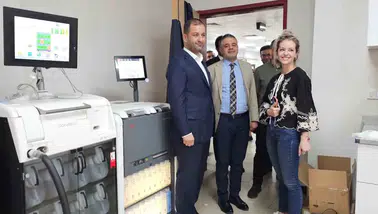 Mardin Hastanesine hayırseverden teknolojik tıbbi cihaz desteği