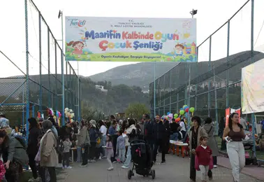 Tunceli Mameki Parkı çocukların neşeli kahkahalarıyla şenlendi