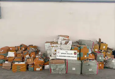 Şırnak'ta 77 milyonluk kaçak mal operasyonu