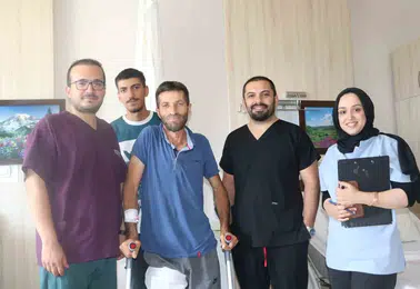 Bingöl’de 37 yıldır süren yürüme zorluğu mucizevi bir ameliyatla son buldu
