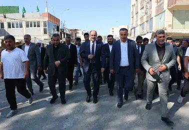 Şanlıurfa Büyükşehir Belediye Başkanı Gülpınar Hilvan yatırımlarını sahada inceledi