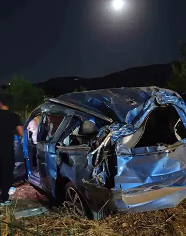 Batman'da mucize kurtuluş! Takla atan otomobilden burnu bile kanamadan çıktı