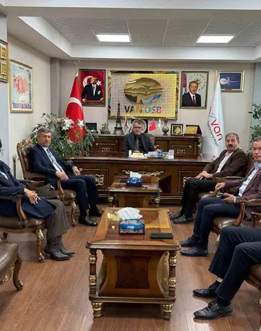 Van Organize Sanayi Bölgesi iş dünyasının önemli isimlerini ağırladı