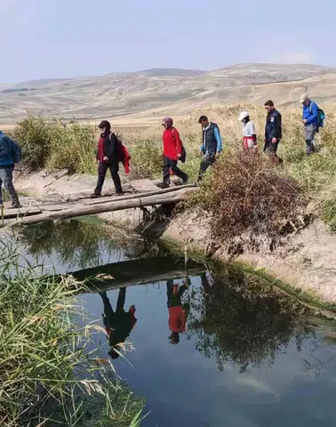 Muşlu doğaseverler tarihi Mercimekkale Höyüğü için yola çıktı
