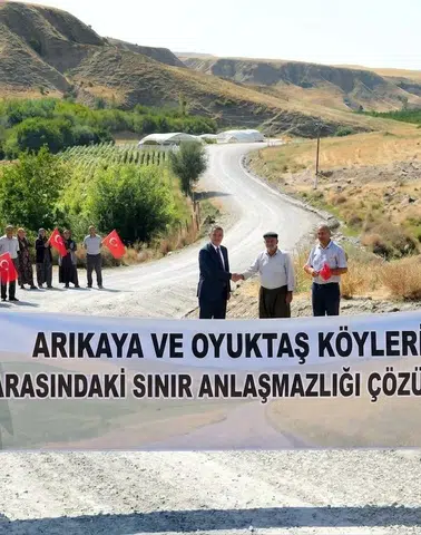 Batman'da iki köy arasındaki yılların sınır kavgası tatlıya bağlandı