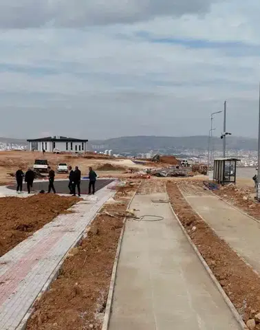 Güneykent Seyir Yolu Projesi hızla yükseliyor