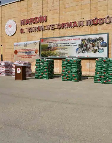 Mardinli çiftçilere 146 ton tohum desteği sağlandı